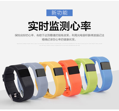 科技与健康完美融合 探索定制APP新款JW86智能蓝牙运动健康手环TW64s